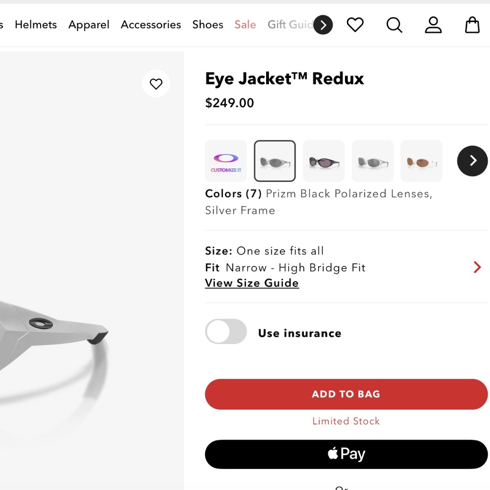 Oakley Eyejacket Sunglasses